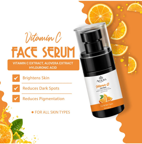Aloura Vitamin-C Face Serum For all Skin Type